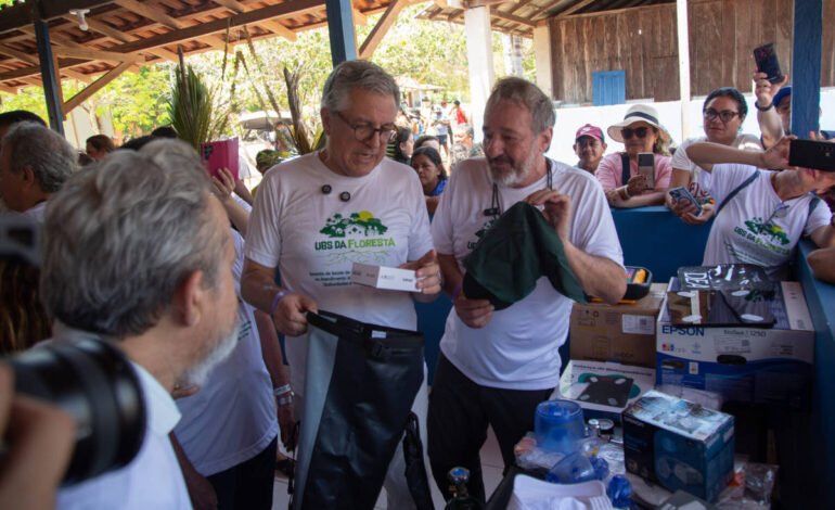 UBS da Floresta garante vacina em comunidades remotas da amazônia