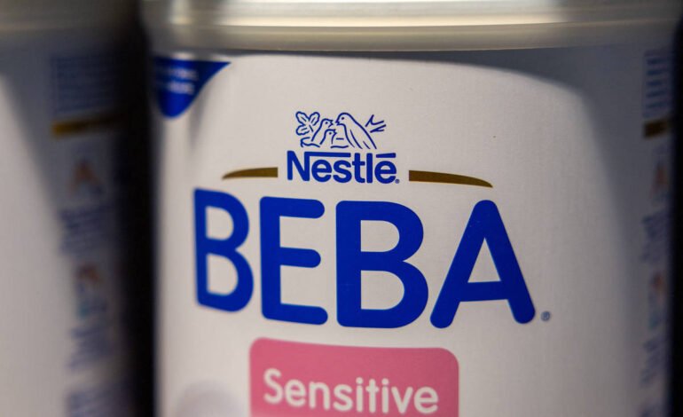 Nestlé anuncia recall de fórmula infantil em vários países da Europa