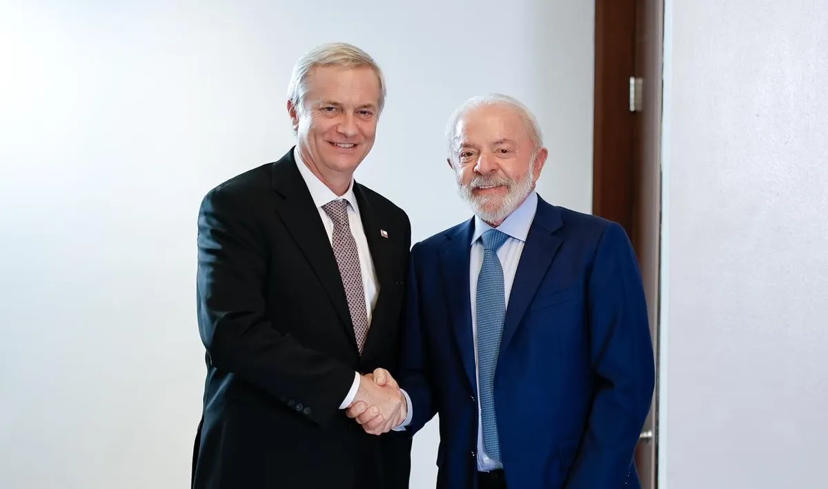 Presidente Lula e presidente Chile, José Antonio Kast – Foto: Ricardo Stuckert | PR