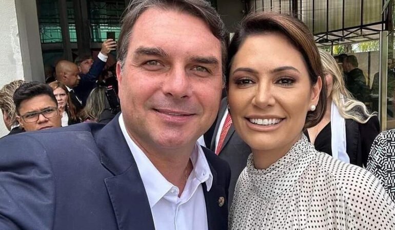 Crise interna abala família Bolsonaro após discussão entre Flávio e Michelle