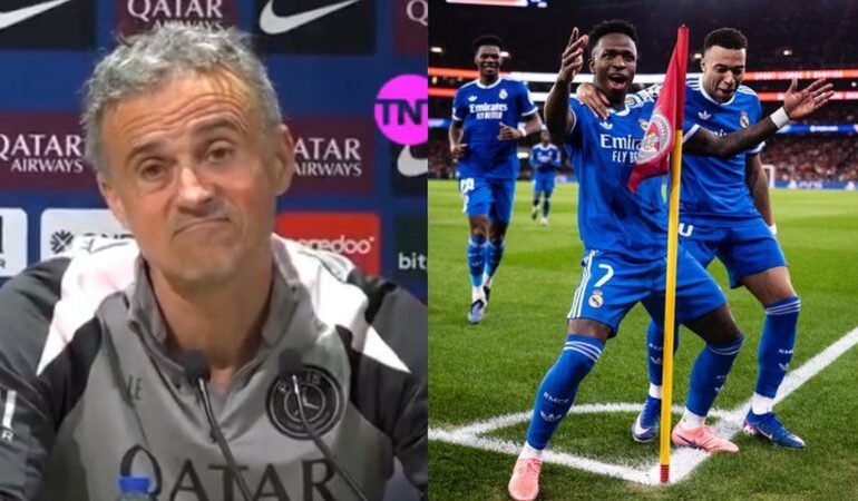 Luis Enrique minimiza caso de racismo contra Vini Jr.
