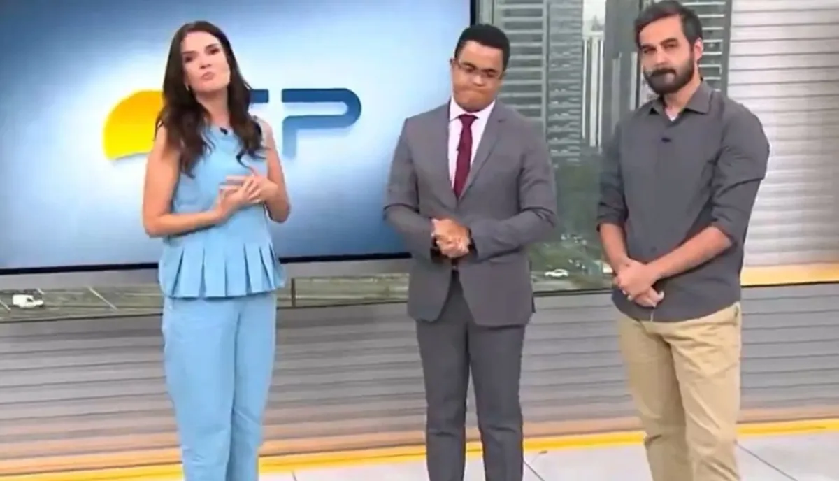 Jornalistas se emocionam ao vivo na Globo