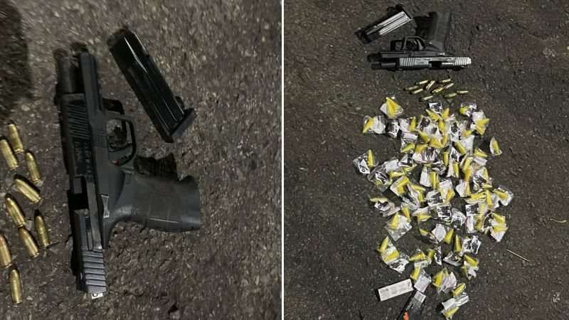 Suspeitos trocam tiros com a PM e são presos em Salvador