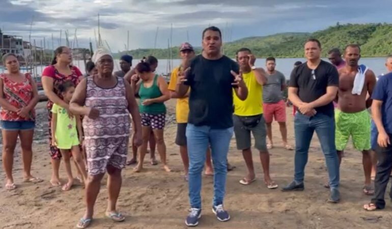 Comunidade denuncia impactos de hidrelétrica na pesca no Recôncavo
