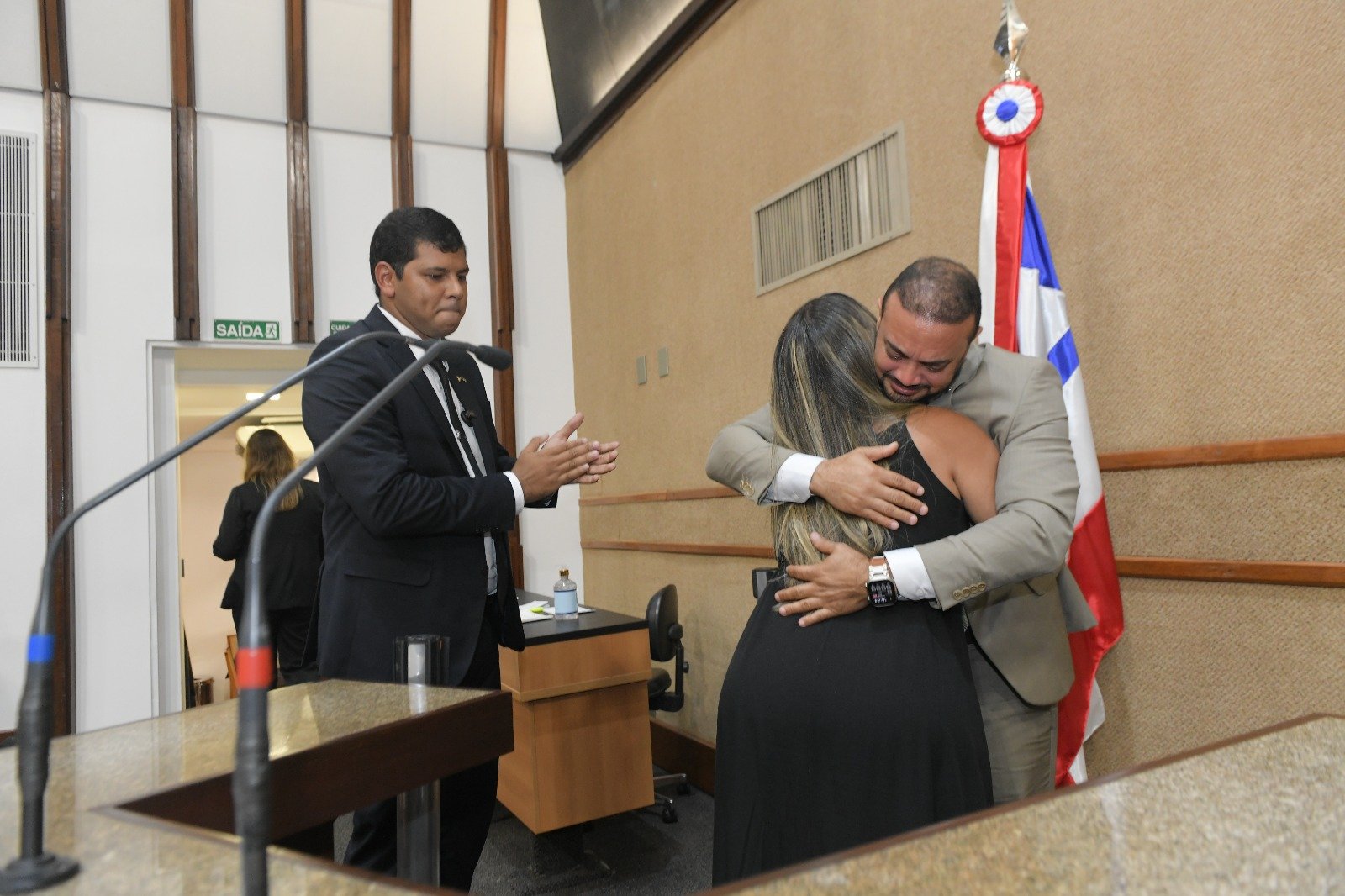 Eles estiveram lá: Alden e Diego são lembrados por apoio aos presos políticos do 8 de Janeiro