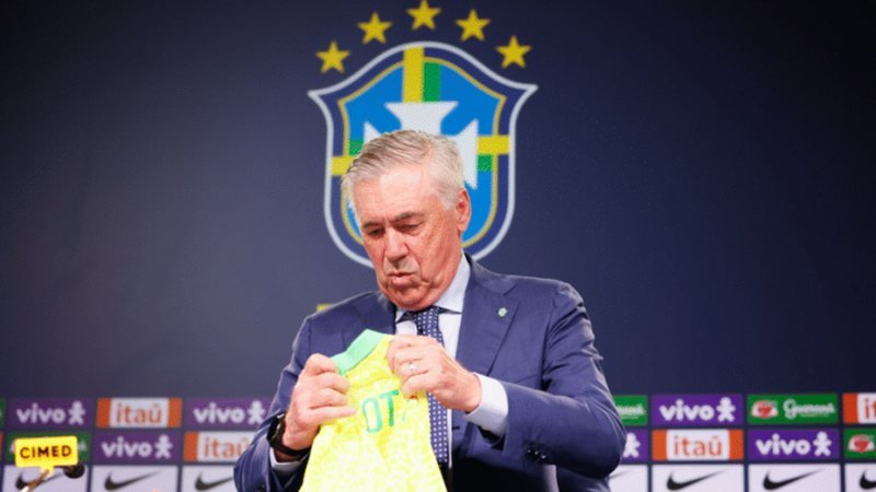 Ancelotti define os 26 da Seleção para a Copa de 2026