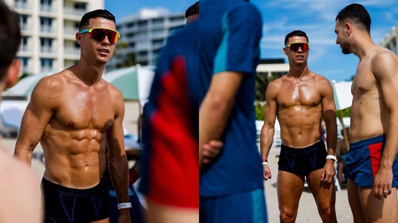 Cristiano Ronaldo exibe forma física antes da Copa