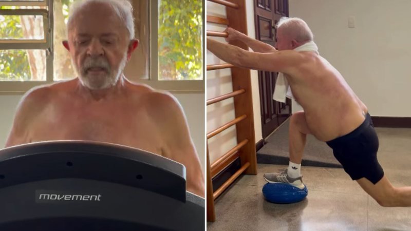 Janja exibe treino de Lula na academia
