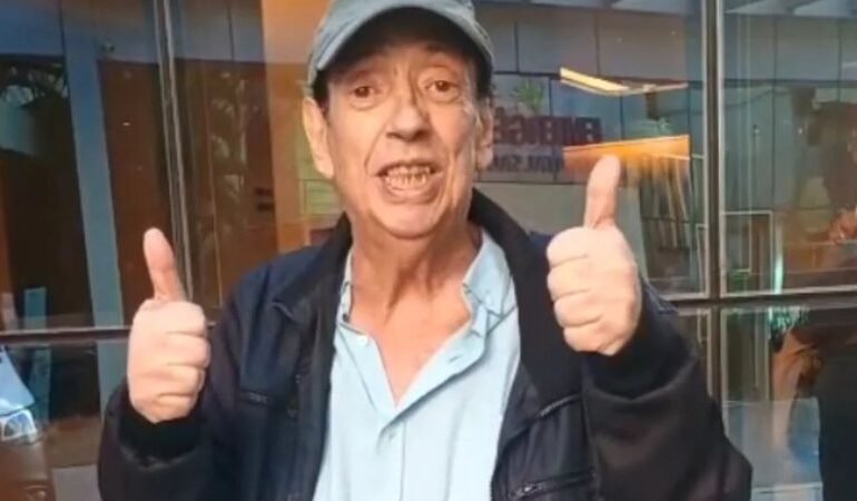 Marcos Oliveira recebe alta após 18 dias internado