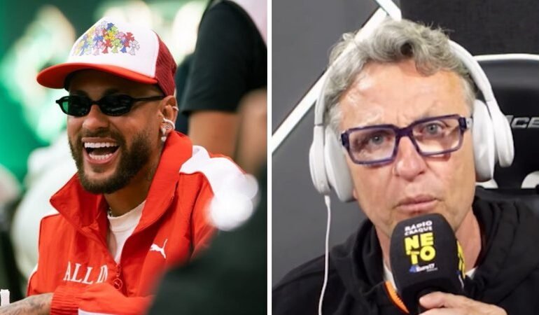 Neymar rebate Craque Neto e eleva tom nas redes sociais