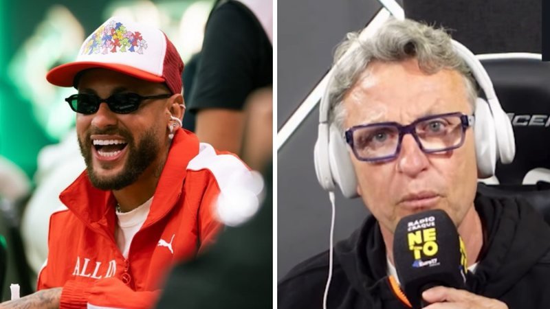 Neymar rebate Craque Neto e eleva tom nas redes sociais