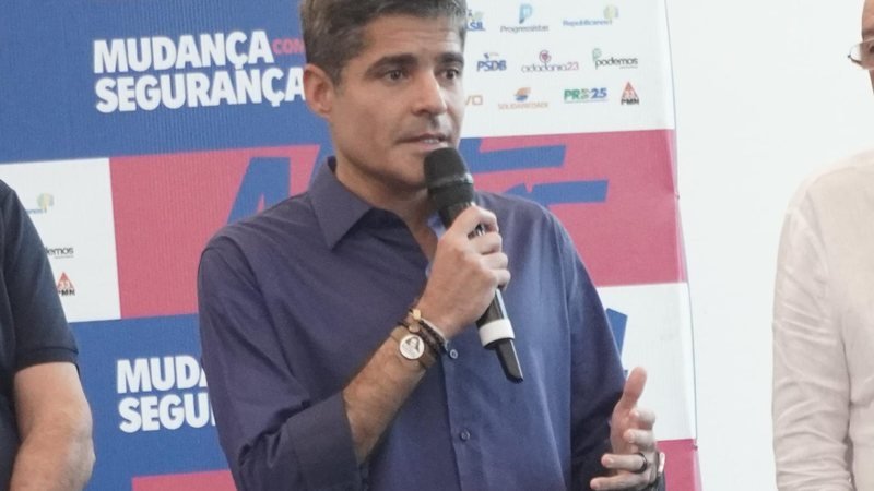 ACM Neto lança candidatura ao Governo da Bahia e critica gestão de Jerônimo Rodrigues